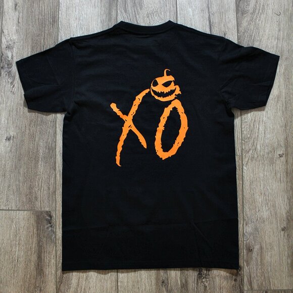 The Weeknd XO HalloWeen Skull Black T-Shirt Size S - XL - Picture 1 of 6